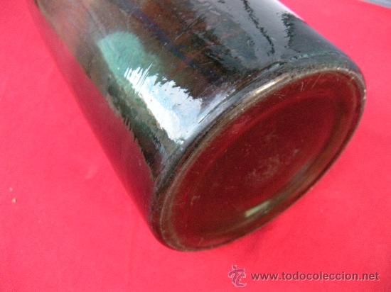 Botellas antiguas: GRAN BOTELLA VERDE - Foto 4
