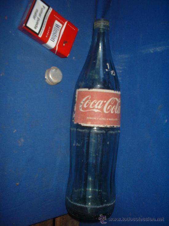 Botellas antiguas: botella cocacola antigua - Foto 2
