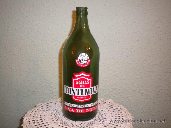 Botellas antiguas: Agua de Fontenova - Foto 1