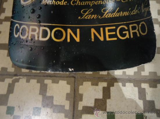 Botellas antiguas: BOTELLA PUBLICDAD FREIXENET 135CM - Foto 2