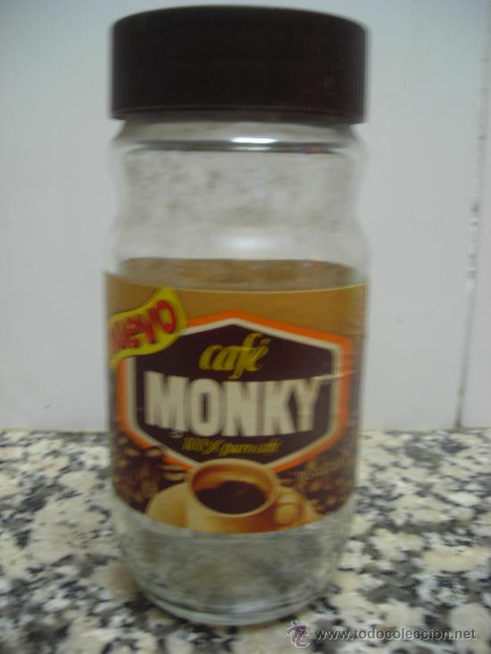 Botellas antiguas: BOTE DE CAFE MONKY INSTANTANEO - Foto 4
