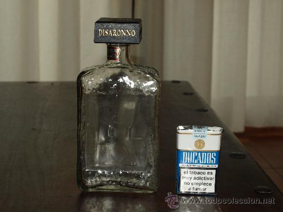 Botellas antiguas: BOTELLA LICOR DISARONNO - Foto 3