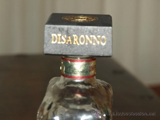 Botellas antiguas: BOTELLA LICOR DISARONNO - Foto 4