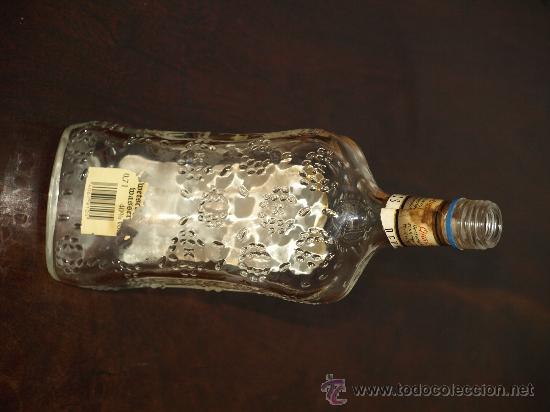 Botellas antiguas: BOTELLA LICOR DE CIRUELA ALEM&Aacute;N CON BONITOS RELIEVES - Foto 3