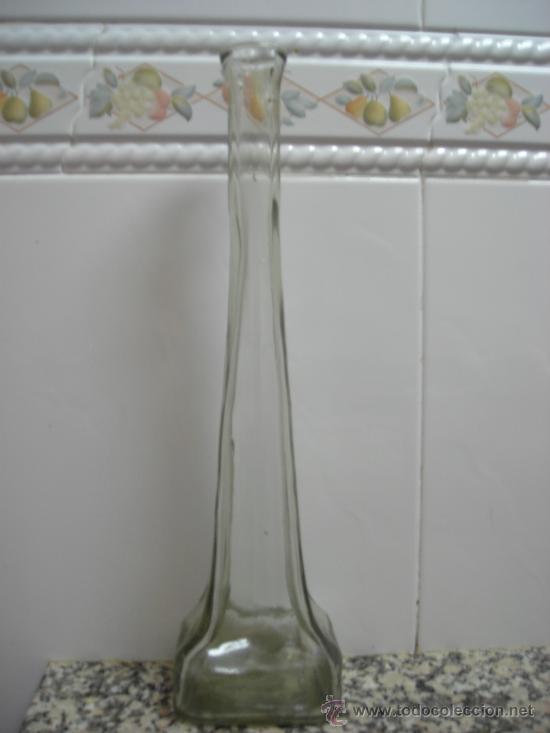 Botellas antiguas: JARRON BOTELLA. 42 CM. ALTO - Foto 1