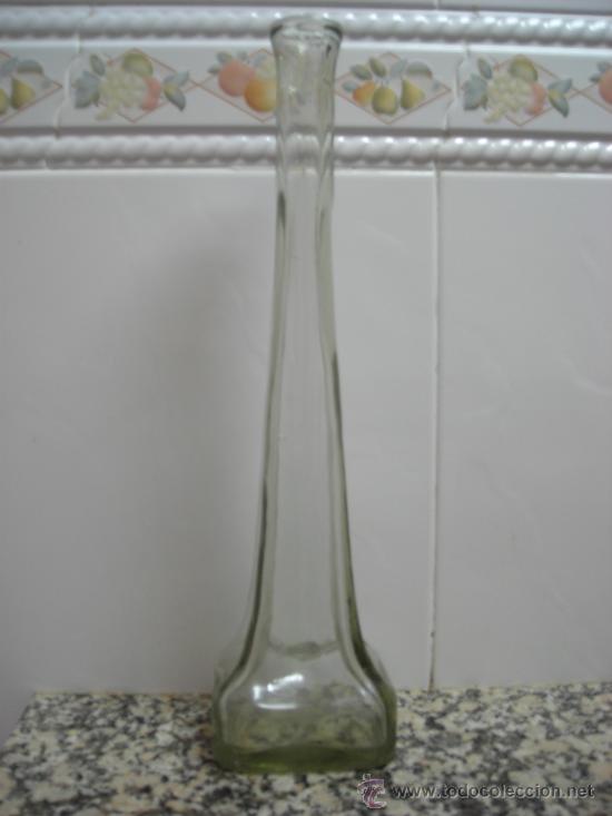 Botellas antiguas: JARRON BOTELLA. 42 CM. ALTO - Foto 2