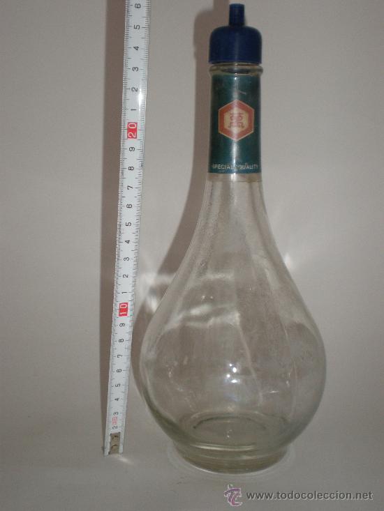 Botellas antiguas: Botella FORMA PERA, 28 cm., c.transparente SPECIAL QUALITY - Foto 1