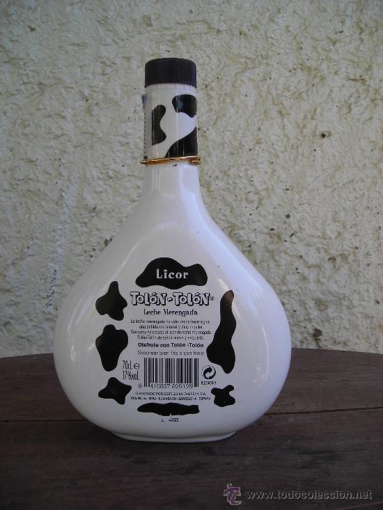 Botellas antiguas: BOTELLA VACIA DE TOLON TOLON - Foto 2