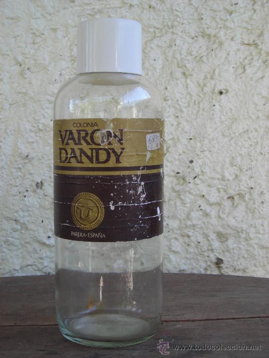 Botellas antiguas: BOTELLA COLONIA VARON DANDY - Foto 1