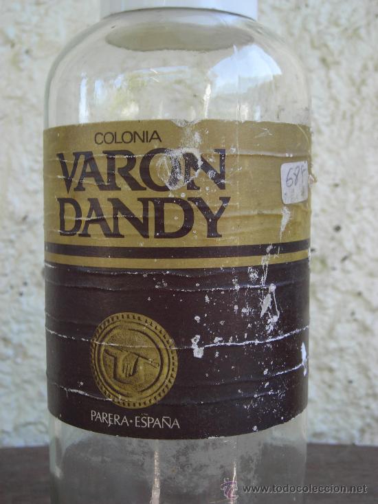 Botellas antiguas: BOTELLA COLONIA VARON DANDY - Foto 2