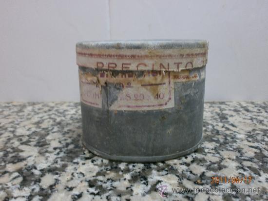 Botellas antiguas: BOTE ANTIGUO DE COMPRESAS - Foto 1