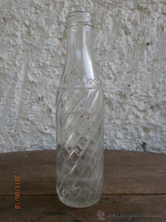 Botellas antiguas: BOTELLA SODA SHEAM LETRAS EN RELIEVE - Foto 2