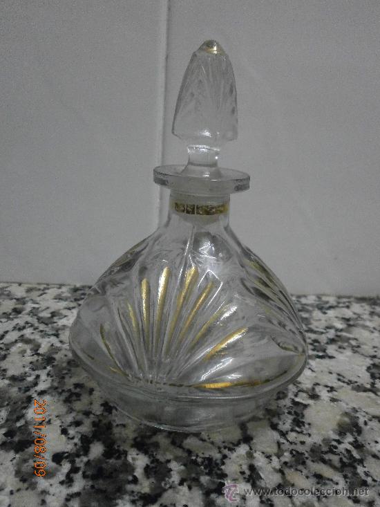 Botellas antiguas: BOTELLA DE TOCADOR - Foto 2