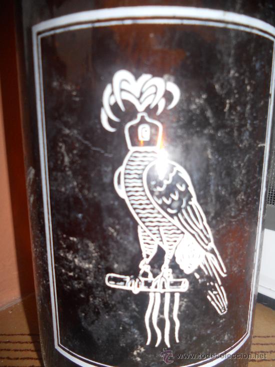 Botellas antiguas: ANTIGUA BOTELLA DE CERVEZA EL AZOR. 1 LITRO - Foto 2
