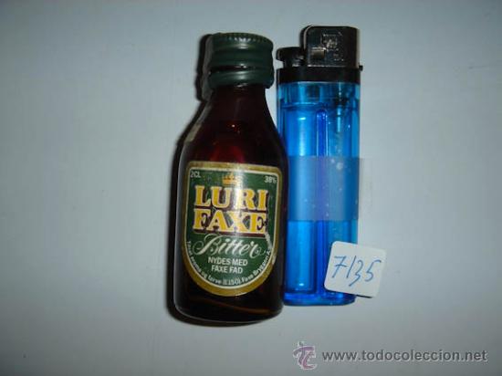 Botellas antiguas: Botell&iacute;n de LURI FAXE, Bitter. - Foto 1