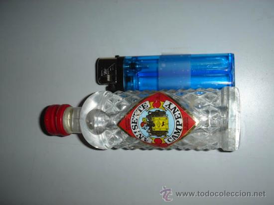 Botellas antiguas: Botell&iacute;n de ANISETE CAMPENY. - Foto 1