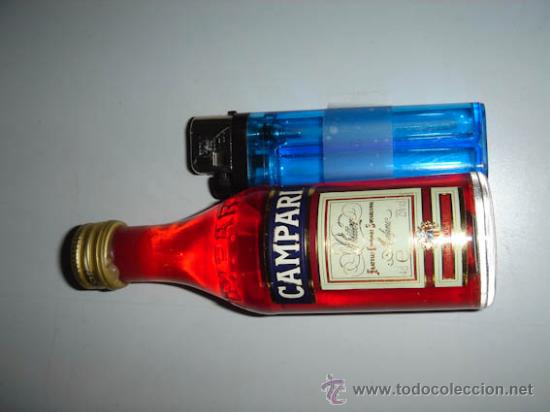 Botellas antiguas: Botell&iacute;n de CAMPARI. - Foto 1