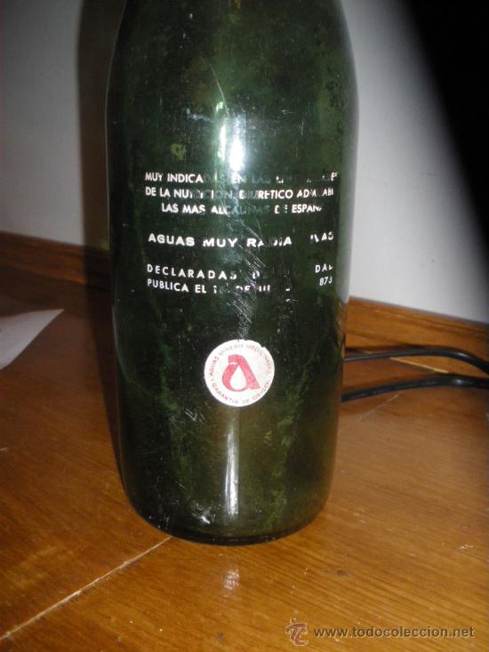 Botellas antiguas: AGUAS DE MONDARIZ. - Foto 3