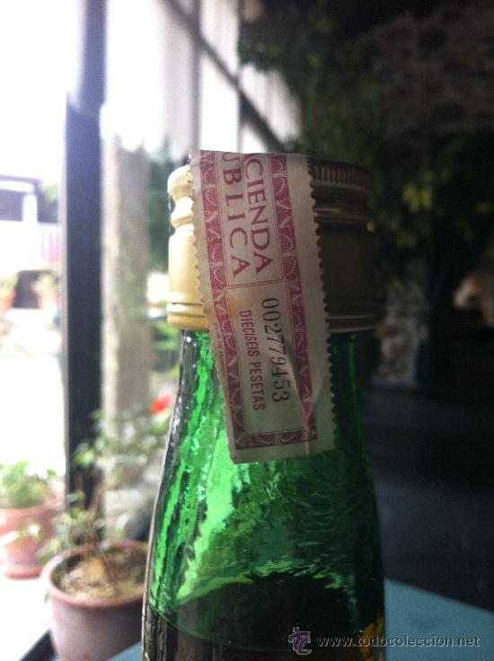 Botellas antiguas: BOTELLON DE 2,2 LITROS DE BRANDY ANCIANO - Foto 2