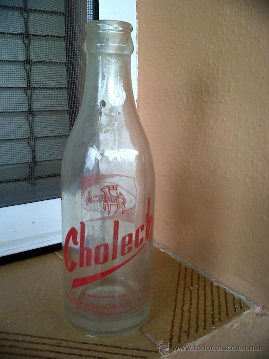 Botellas antiguas: BOTELLA DE CHOLET. - Foto 1