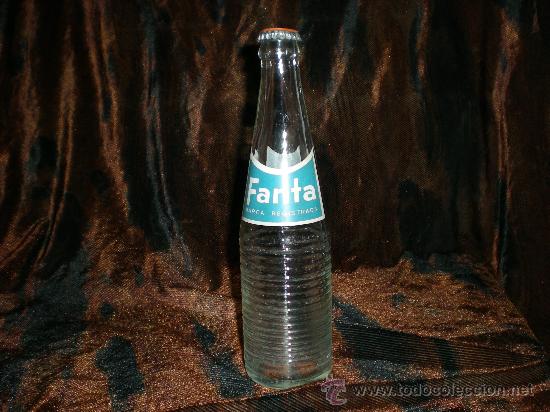 Botellas antiguas: BOTELLA DE FANTA - Foto 1