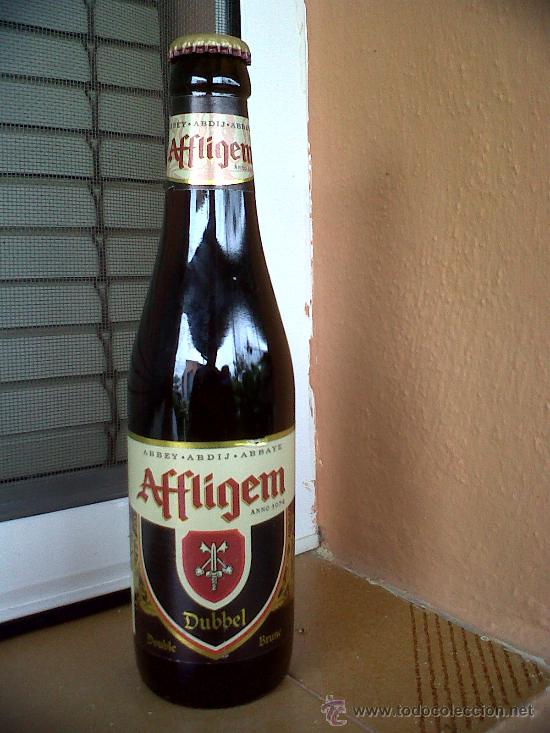 Botellas antiguas: BOTELLA DE CERVEZA AFFLIGEM- 330 ML. - Foto 1