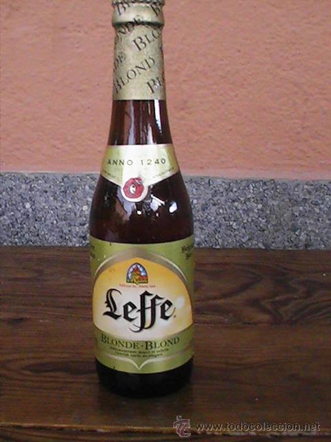 Botellas antiguas: BOTELLA DE CERVEZA LEFFE . 33 CL. - Foto 1