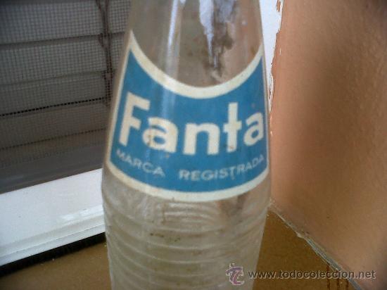 Botellas antiguas: BOTELLA DE FANTA, PEQUE&Ntilde;A - Foto 4