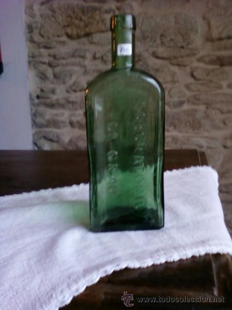 Botellas antiguas: BOTELLA DE MEDICAMENTO .DOCTOR GRAU - Foto 1