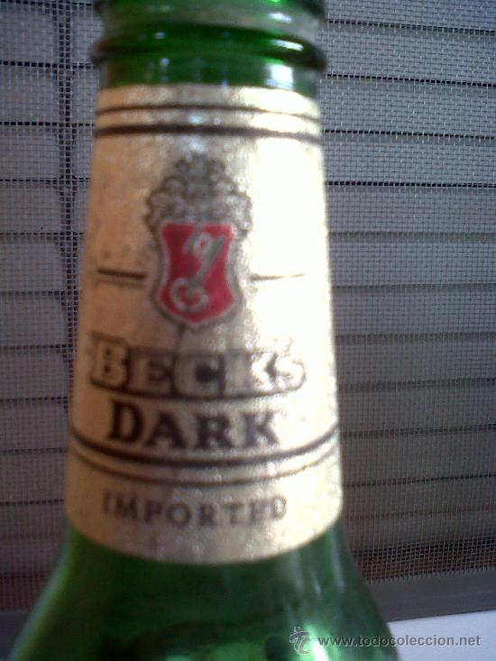 Botellas antiguas: BOTELLA DE CERVEZA BECKS, 330 ML. - Foto 5