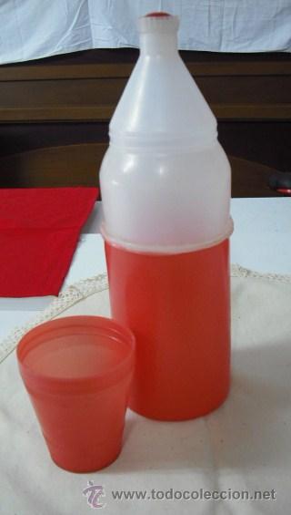 Botellas antiguas: ANTIGUA BOTELLA PLASTICO - Foto 1
