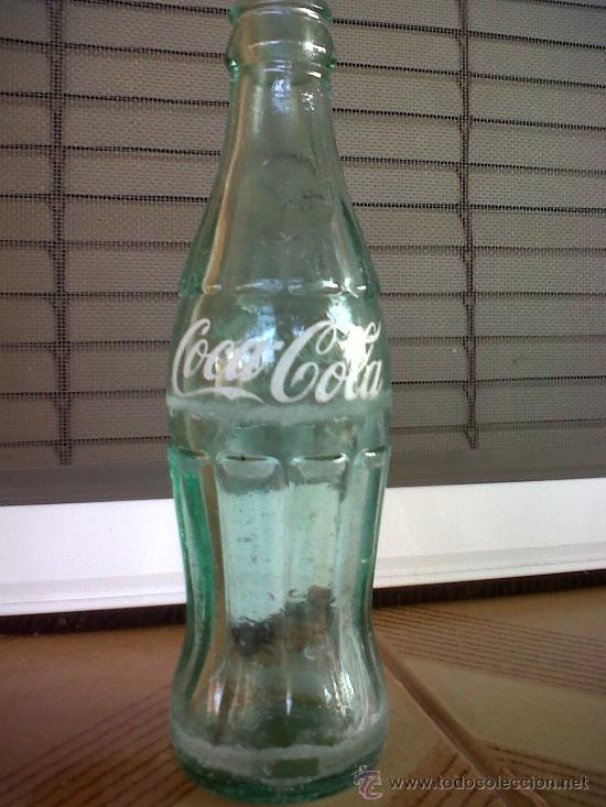 Botellas antiguas: BOTELLA DE COCACOLA, SERIGRAFIADA, 19 CL. - Foto 1