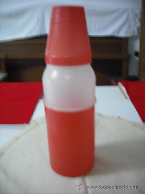 Botellas antiguas: ANTIGUA BOTELLA PLASTICO - Foto 2