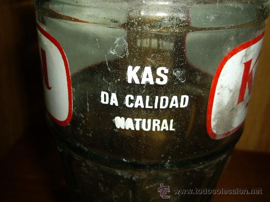 Botellas antiguas: BOTELLA DE LITRO KASKOL ENVIO NACIONAL CERTIFICADO GRATIS - Foto 2