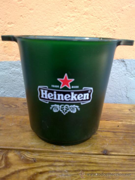 Botellas antiguas: CUBITERA DE HEINEKEN - Foto 1