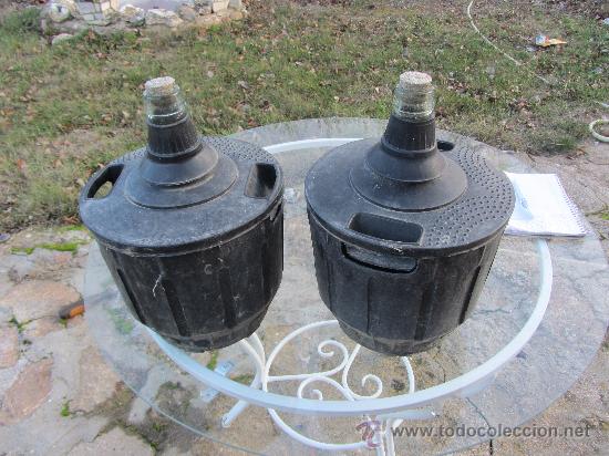Botellas antiguas: GARRAFA 40 CMS ALTO - Foto 1