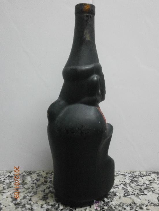 Botellas antiguas: ANTIGUA BOTELLA LICOR PISCO - Foto 4