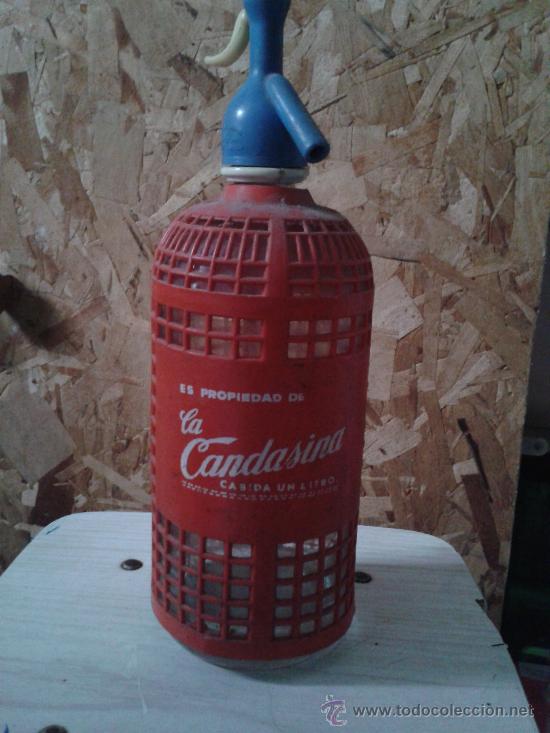 Botellas antiguas: SIFON DE LA CANDASINA --CANDAS - Foto 1