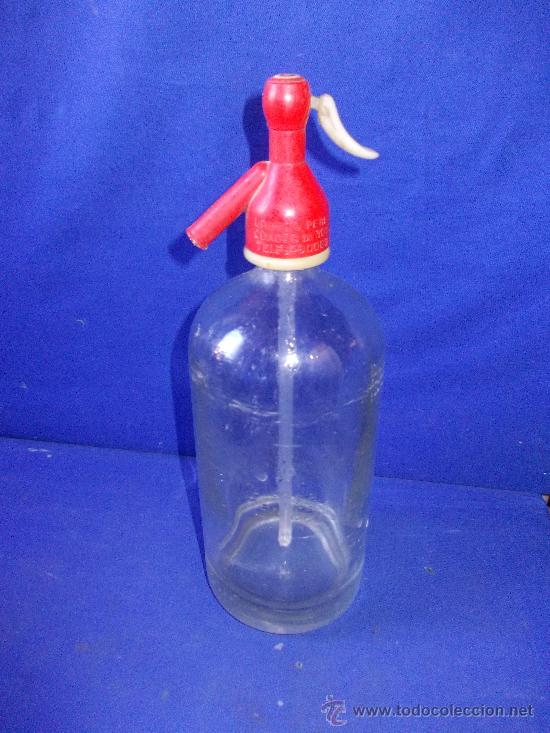 Botellas antiguas: sifon - Foto 1