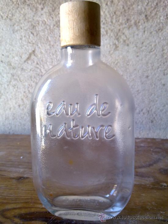Botellas antiguas: botella de colonia eau de nature.300 ml. - Foto 1