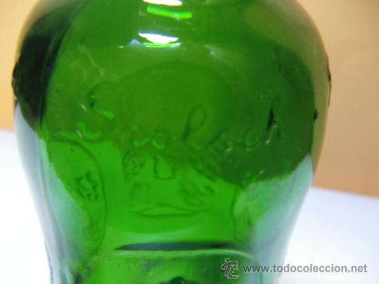 Botellas antiguas: Botella de cristal marca Grolsch - Foto 4