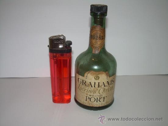 Botellas antiguas: BOTELLA DE CRISTAL VACIA.......GRAHAMS. - Foto 4