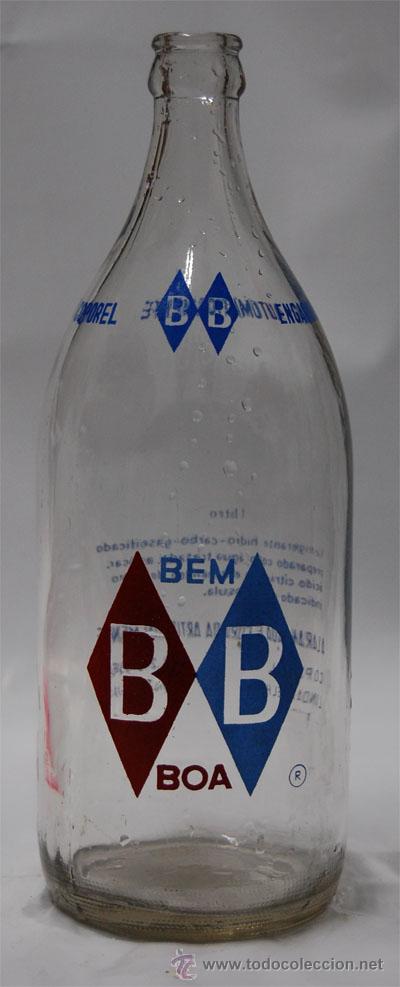 Botellas antiguas: BOTELLA DE AGUA BEN BOA - Foto 1