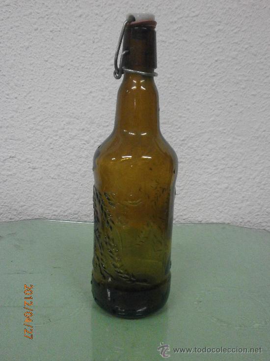 Botellas antiguas: BOTELLA CERVEZA - Foto 1