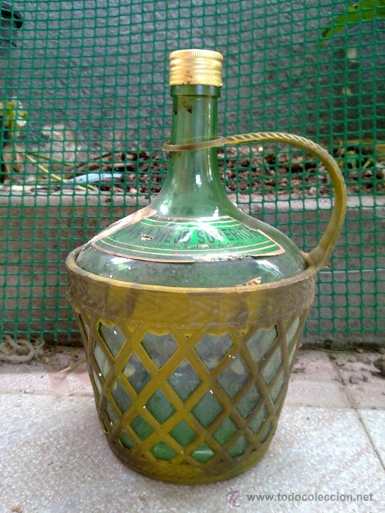 Botellas antiguas: botella para vino, 2 litros. - Foto 1