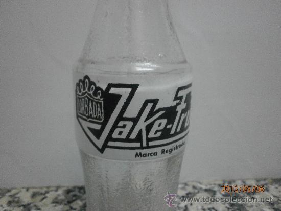 Botellas antiguas: BOTELLA LORBADA JAKE - FRUT SERIGRAFIADA - Foto 2