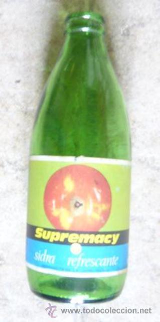 Botellas antiguas: Sidra Supremacy - Foto 1