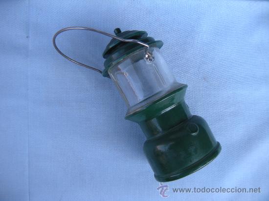 Botellas antiguas: BOTELLA DE COLONIA AVON CON FORMA DE FAROL QUINQUE - Foto 1