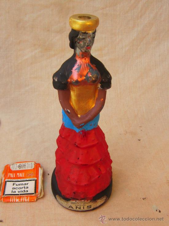 Botellas antiguas: BOTELLA DE ANIS NOGUERAS COMAS - BARCELONA - Foto 2