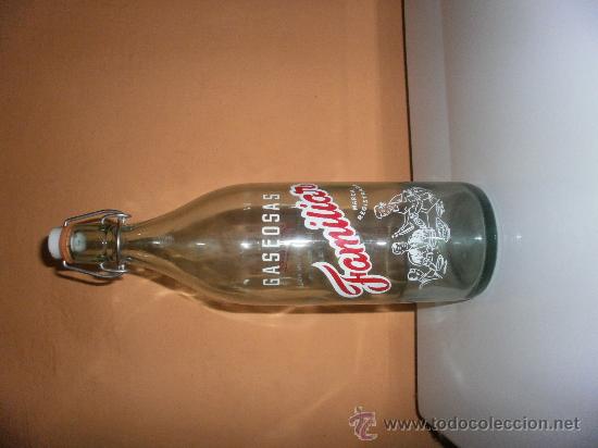 Botellas antiguas: ANTIGUA BOTELLA DE GASEOSA LICSA - Foto 2